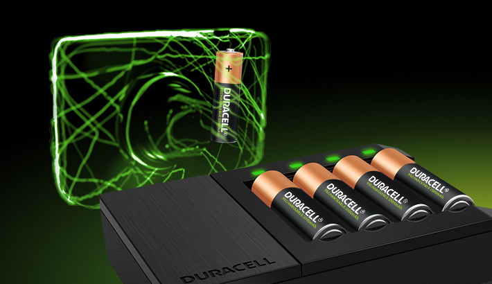 Duracell High-Speed chargers provide long-lasting performance