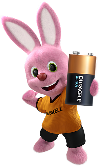 Duracell Bunny introduces the Ultra Alkaline 9V Battery