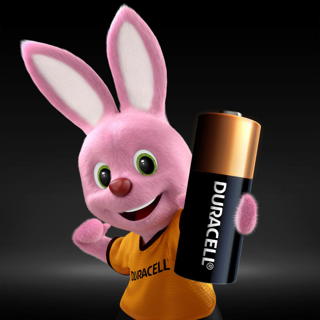 Duracell Bunny introduces Specialty Alkaline MN21 size 12V Battery
